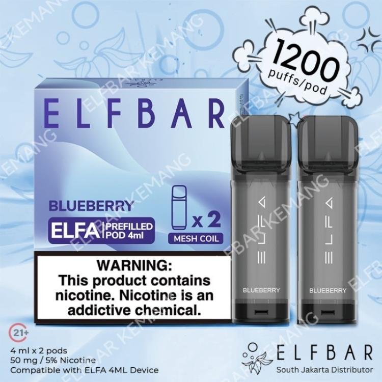 ELFBAR ELFA PREFILLED POD BLUEBERRY